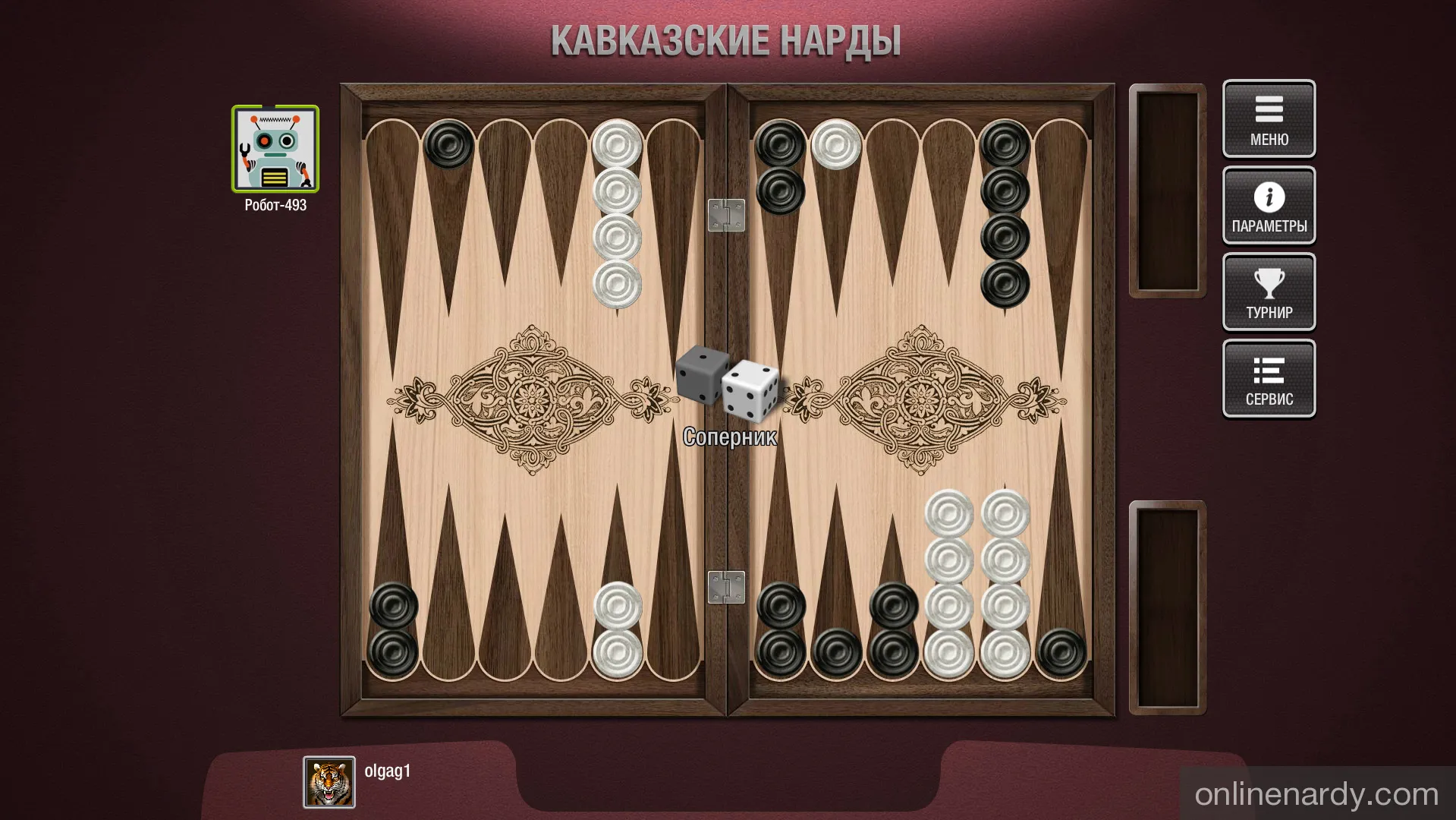 Кавказские нарды - играем бесплатно и без регистрации! Фото 2 Кавказские нарды - играем бесплатно и без регистрации!